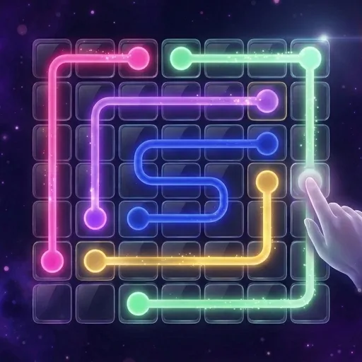Lumina Paths — Connect Puzzle Cover